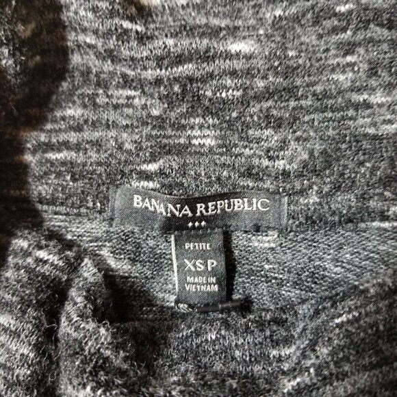 Banana Republic Cowl Neck Smokey Knit Sweater Dress Womens Gray Size XS p NWT - Picture 5 of 9